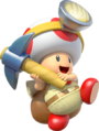 Captain Toad using the pickax.