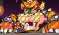 Bowser phase 2 Paper Mario: Sticker Star