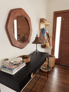 cute entryway mirrors and tables & a little makeover with wayfair