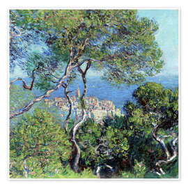 Tableau Les Villas à Bordighera - Claude Monet