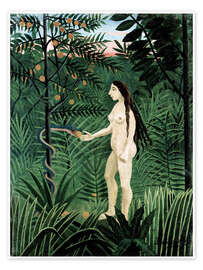 Wandbild Eva - Henri Rousseau