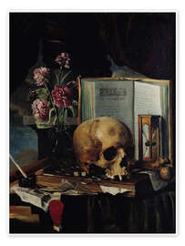 Wandbild Vanitas - Simon Renard de Saint-André