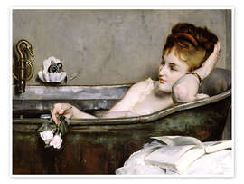 Stampa The Bath - Alfred Stevens