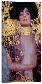 Leinwandbild Judith I (Detail) - Gustav Klimt