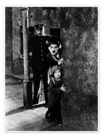 Poster Tom Wilson, Charles Chaplin and Jackie Coogan in The Kid