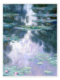 Tableau Nymphéas, 1907 - Claude Monet