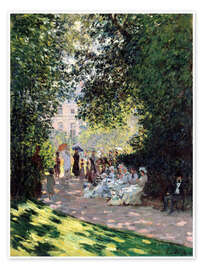 Tableau Le Parc Monceau - Claude Monet