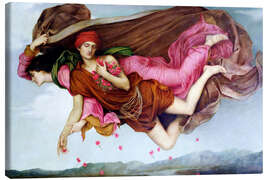 Canvas print Night and Sleep - Evelyn De Morgan