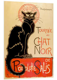 Hartschaumbild Chat Noir - Théophile-Alexandre Steinlen