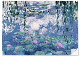 Sticker mural Nymphéas  - Claude Monet