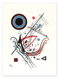 Wandbild Blau - Wassily Kandinsky