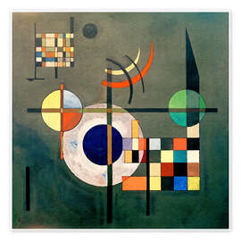 Poster Gegengewichte - Wassily Kandinsky