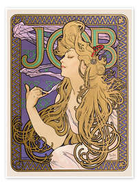 Stampa Job, oro - Alfons Mucha