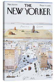 Lerretsbilde The New Yorker - Steinberg