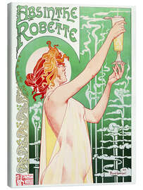 Leinwandbild Absinth Robette - Henri Privat-Livemont