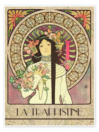 Plakat La Trappistine - Alfons Mucha