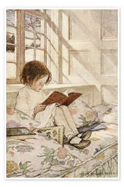 Tableau Livre d'images en hiver - Jessie Willcox Smith