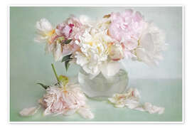 Stampa Natura morta con peonie - Lizzy Pe