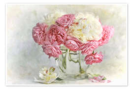 Stampa roses and peonies - Lizzy Pe