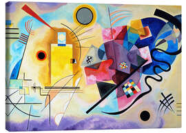 Lerretsbilde Gul-Rød-Blå  - Wassily Kandinsky