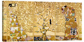 Leinwandbild Der Lebensbaum (komplett) - Gustav Klimt