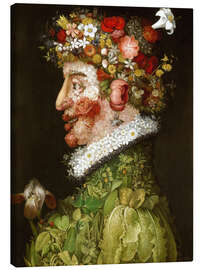 Canvas print Spring, 1563 - Giuseppe Arcimboldo