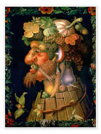 Wandbild Herbst  - Giuseppe Arcimboldo