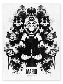 Tableau Mario style Rorschach - Barrett Biggers