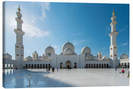 Tableau sur toile Dubai - Sheikh Zayed mosque