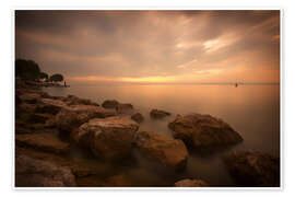 Taulu Lake Garda Bardolino Sunset Italy - Filtergrafia