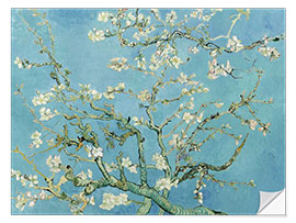 Sticker mural Amandier en fleurs - Vincent van Gogh