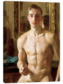 Leinwandbild Der Boxer - Konstantin Andreevic Somov