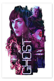 Tableau Ghost in the Shell - Barrett Biggers