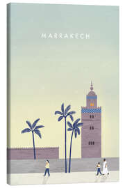 Tableau sur toile Illustration Marrakech - Katinka Reinke