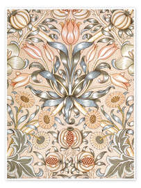 Wall print Lily and Pomegranate - William Morris