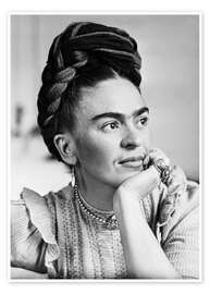 Tableau Frida Kahlo pensive - Celebrity Collection