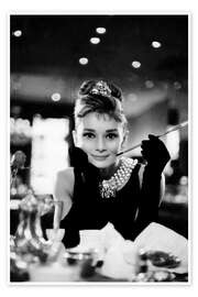 Poster Audrey Hepburn in Breakfast at Tiffany's - Celebrity Collection