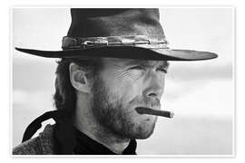 Poster Clint Eastwood in The Good, the Bad and the Ugly - Celebrity Collection