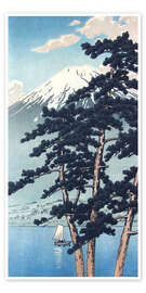 Veggbilde Kawaguchiko - Kawase Hasui