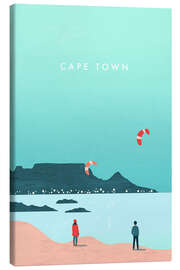 Canvas print Cape Town illustration - Katinka Reinke