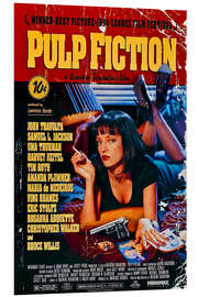 Hartschaumbild Pulp Fiction (englisch) - Vintage Entertainment Collection