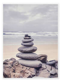 Taulu Stone tower on the beach - Andrea Haase Foto