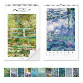 Wandkalender Claude Monet Kalender - Water Lilies 2025 - Claude Monet