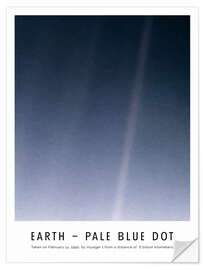 Sticker mural Earth – Pale Blue Dot - NASA