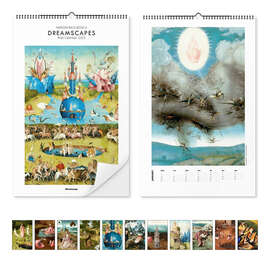 Wandkalender Hieronymus Bosch Kalender - Dreamscapes 2025 - Hieronymus Bosch