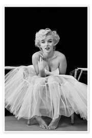 Poster Marilyn Monroe im Tutu - Celebrity Collection