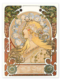 Stampa Zodiaco - Alfons Mucha