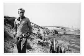 Wall print James Dean - Sanford Roth