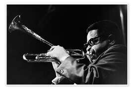 Wall print Dizzy Gillespie - Winston Vargas