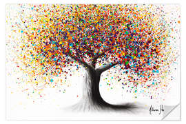 Sticker mural Arbre arc-en-ciel - Ashvin Harrison